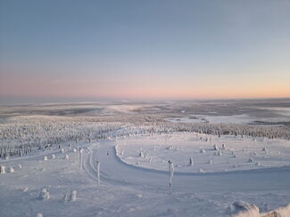 Schwedisches Lappland – Winterzauber am See