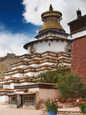 Tibet - Goldenes Dach